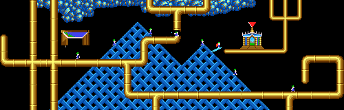 Overview: Oh no! More Lemmings, Amiga, Tame, 20 - Custom built for Lemmings